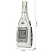 TOPONE Digital Humidity and Temperature Meter Portable Thermometer Hygrometer Monitor with Tripod Thread, Hand-held LCD Backlight for Indoor and Outdoor 9V Battery Included