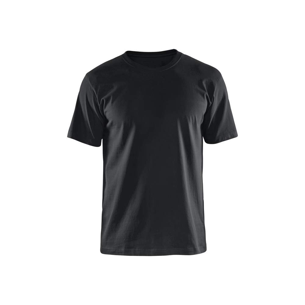 BLÅKLÄDER Blaklader 353510639900L Slim Fit T-Shirt, Black, Large