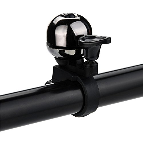 Ecosin Fashion New Mountain Bike Bicycle Bell 90db Invisible Bicycle Handlebar Bell Alarm Cycling Horn Bell (Black)
