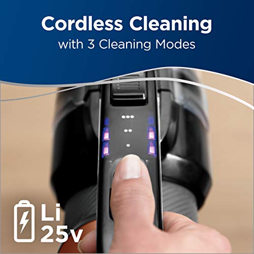 Bissell, 2746A ICONpet Pro Cordless Stick Vacuum Cleaner, Titanium and