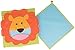 Smiling Lion Collapsible Toy Storage Organizer by Clever Creations | Sturdy Toy Box Folding Storage Ottoman for Kids Bedroom | Perfect Size Toy Chest for Organizing Books, Toys, Clothes, Shoes