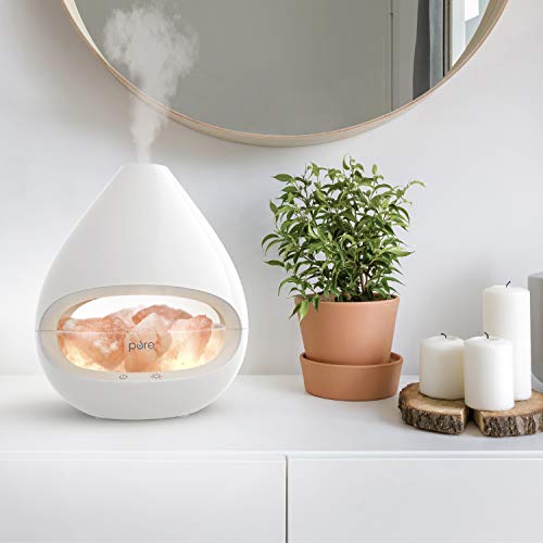 Pure Enrichment® PureGlow™ Crystal - 2-in-1 Himalayan Salt Lamp & Ultrasonic Essential Oil Diffuser, Original Salt… - Image 4