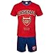 Arsenal FC Official Soccer Gift Mens Loungewear Short Pajamas
