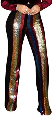 sequin wide leg pants plus size