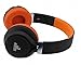 Artix Bluetooth Wireless Headphones | Lightweight and Foldable On Ear Earphones NRGSound BT5 | For Work, Travel, Sport, Running | 3.5mm Cable Included for Wired Use, Kids/Teens/Adults (Black/Orange)