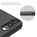 EasyAcc Case for iPhone 8 Plus/iPhone 7 Plus, [Support Wireless Charging] Black TPU Phone Case Matte Finish Slim Profile Phone Cover Compatible with iPhone 8 Plus/iPhone 7 Plus