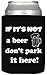 Funny Saying Beer Can Cooler 5 Pack Premium Polyurethane with 5 Unique Quotes (Set 3)
