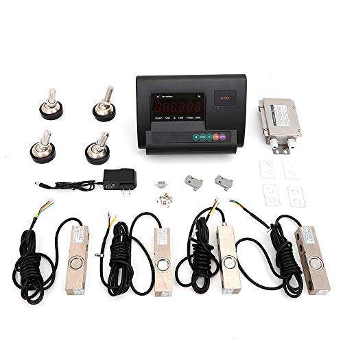 thumbnail image 2 of Miumaeov Livestock Scale Kit, Steel Beam Compression Load Cell Scale Floor Scale Kit Junction Box Animal Scale Kit Animal Cattle Hogs Pigs Sheep Weigh 2 of 12