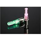 2PCS Colorful LED Automatic change color Flash Tyre Wheel Valve Cap Light for Car Bike bicycle Motorbicycle Wheel Light Tire Light