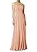 Huafeiwude Women's Sweetheart Chiffon Long Evening Dress Bridesmaid Prom Dress