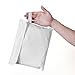 Unigear Portable Raincoat Rain Poncho with Hood and Sleeve (White, L)