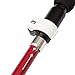 Tri-Fold Carbon Cork Trekking Poles/Sticks - Folding, Collapsible, Adjustable, and Ultralight - Perfect for Hiking, Walking, Backpacking and Snowshoeing (100-120 cm) Red