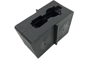 BIXINRUN Vise Tool Block Plastics Black Repair Smithing Tool （Upper 15） Part Support, Same Tight Fit, High Strength Soft Durable Co-polymer