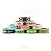 Christmas washi tape,reindeer and the sled gold foil washi tape,Christmas trees and candy(Set of 10 rolls)