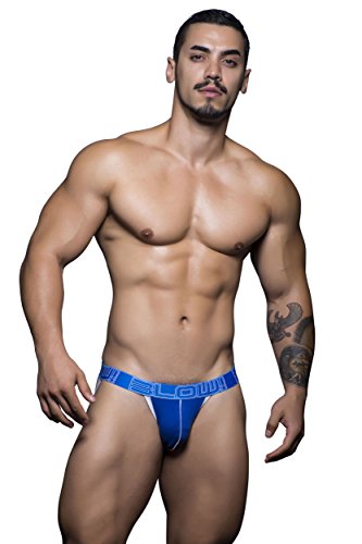 Andrew Christian Men's Blow Jock, Royal, Large