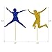 Trampoline Cupcake Topper Bounce House or Jumping Party Gymnastics Kids Birthday Decorations 24 Packs