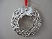 Lenox Sparkle And Scroll Holiday / Christmas Ornaments [Silver-Plated] (set-8)