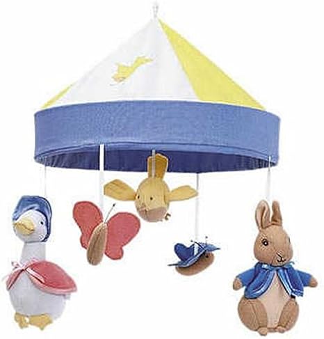 peter rabbit musical cot mobile