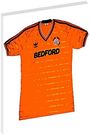luton town retro shirt