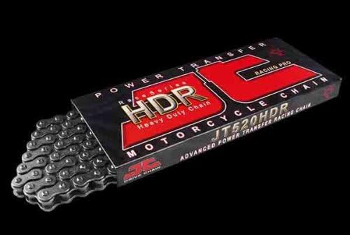 JT Sprockets 520 HDR Race Series Super Competition Chain - 114 Links , Chain Application: Street, Chain Length: 114, Chain Type: 520, Color: Natural