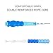MyLifeUNIT Double Dutch Jump Rope for Kids, 10 Feet skipping rope with plastic segmentation (Pack of 2)