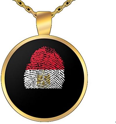 Egypt Flag Necklace – Egyption Gold Plated Pendants