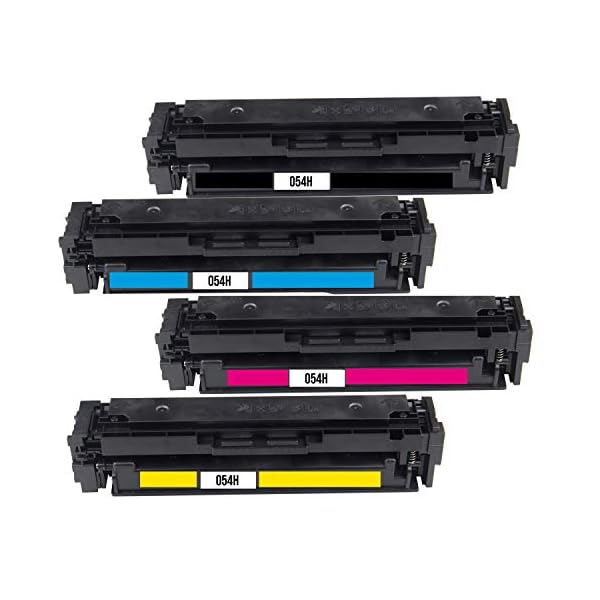 Bubprint 4 Toner kompatibel als Ersatz für Canon 054 054H 054 H i-Sensys LBP-621Cw LBP-623Cdw LBP-640C MF640C MF641Cn MF641Cw MF642Cdw MF643Cdw MF644Cdw MF645Cx