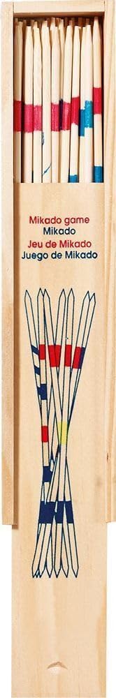Goki Mikado Game in Wooden Box - Small Traditional Game for All Ages