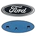 OSIRCAT for 2004-2014 F150 Ford Front Grille Tailgate Emblem,Oval 9