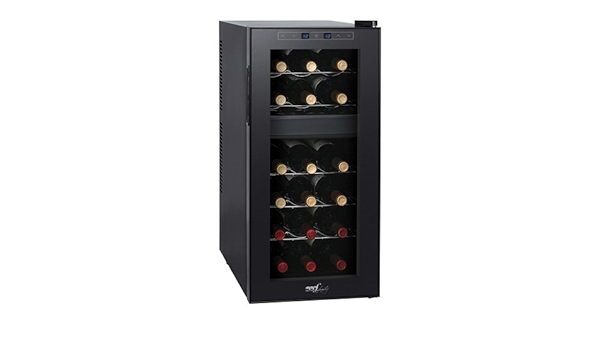 Melchioni Dual 18 - Botellero vermentino, negro : Amazon.es ...