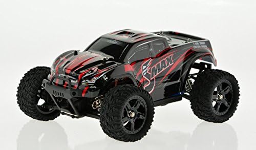 RC Electric Off Road Car 1:16 Scale - 4WD 2.4GHz 35MPH - Radio Control Short Course Trucks, Monster Trucks, and Buggies by CIS-Associates, Monster Red