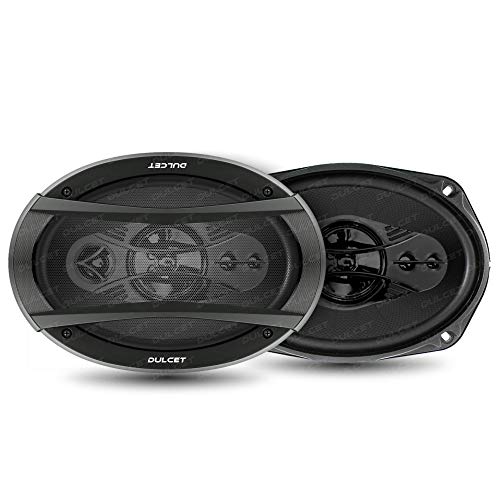 Dulcet DC-S90 6×9” 3-Way Coaxial Car Speakers with 480 Watts Peak Power Output (Pair of 2 Speaker) Dulcet DC-S90 6×9” 3-Way Coaxial Car Speakers with 480 Watts Peak Power Output (Pair of 2 Speaker)