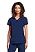 Grey's Anatomy Womens 41340 3 Pocket V-Neck Tonal Stitch Scrub Top
