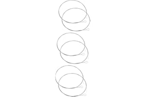 KESYOO 6pcs Dulcimer Strings Steel Instrument Replacement Strings for Dulcimer Instruments Accessory