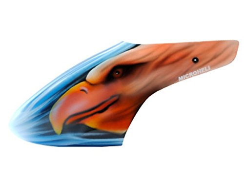 Microheli Airbrush Fiberglass Eagle Canopy - BLADE 130X
