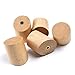 Wall Mounted Wooden Coat Hook Hat Hanger,INHDBOX 【5 Pcs】 Vintage Minimalist Organizer Craft Hat Rack Hooks
