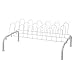 ClosetMaid 1039 9-Pair Freestanding Shoe Rack, White