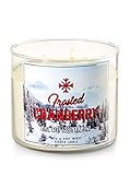 Bath & Body Works 3-Wick Candle in Frosted Cranberry