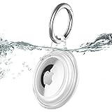 1 Pack IPX8 Waterproof AirTag Keychain Holder
