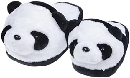 Youngmars Creative Cartoon Panda Winter Warm Slipper Shoe Couples House Slipper (35-36)