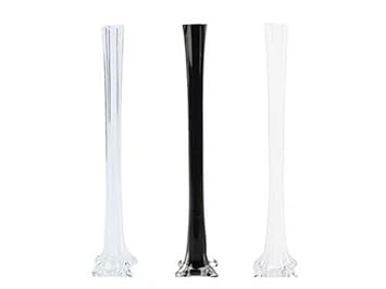 Amazon Com Eiffel Tower Vases Black Wedding Centerpiece 6