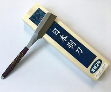 Amazon Co Jp 兼吉作 日本剃刀 ニホン カミソリ 青紙２号 青鋼 藤巻 桐箱入り 手造り ビューティー