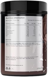 Warrior Whey Protein Powder 500g Chocolate Brownie Low Sugar Lean Muscle Support view 2