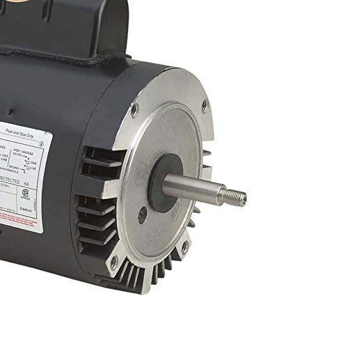 A.O. Smith B127 3/4 HP, 3450 RPM, 1 Speed, 230/115 Volts, 6.0/12.0 Amps, 1.5 Service Factor, 56J Frame, PSC, ODP Enclosure, C-Face Pool Motor - Thumbnail 2