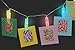 Katia 2 Meter LED String Lights with 20 Photo Clips Using AA Batteries as Energy Sources, Perfect for Hanging Picture/Instant Camera Film/Artwork/Notes (Colorful)