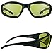 ANSI Z87.1 Yellow Lens Motorcycle Bifocal Sunglasses Foam Padded +2.00 for Men and Women. Free Microfiber Cleaning Case.
