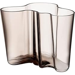 Iittala Alvar Aalto Collection Vase, 160mm, Linen