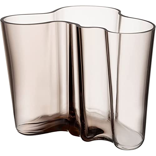 Iittala Alvar Aalto Collection Vase, 160mm, Linen
