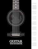 Guitar Tab Notebook: 6 String Guitar Chord and