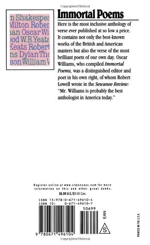 Immortal Poems of the English Language - //medicalbooks.filipinodoctors.org